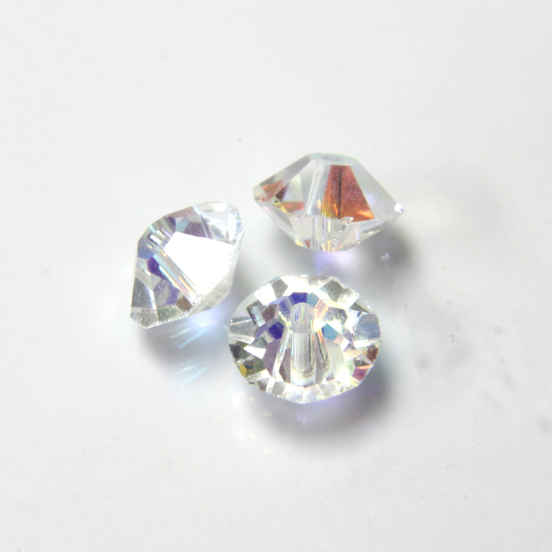 Swarovski Crystal Bead Rondelle Spacer 6MM CRYSTAL AB