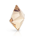 Preciosa Crystal Flat Back Hotfix  MAXIMA Fancy Stone -Pyramid 05MM HONEY