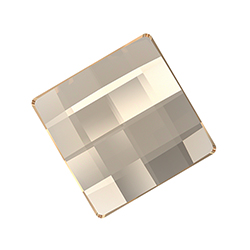 Preciosa Crystal Flat Back Hotfix MAXIMA Chessboard - Square 08MM HONEY