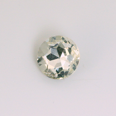 Cut Crystal Point Back Dentelle Foiled - Round 20MM CRYSTAL