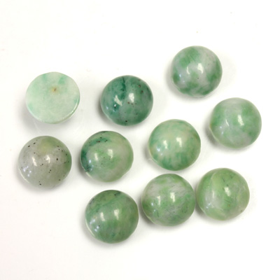 Gemstone Cabochon - Round 08MM JADE ZING JIANG