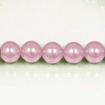 Czech Glass Pearl Bead - Round 14MM LAVENDER 70427