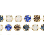 Preciosa MAXIMA Crystal Rhinestone Cup Chain - PP24 (SS12) ICONOCLASM-GOLD