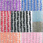 Transparent Color Line Seed Beads