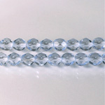 Czech Glass Fire Polish Bead - Round 06MM LT SAPPHIRE