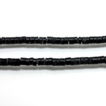 Plastic Mixed Color Heishi  4MM BLACK CORAL