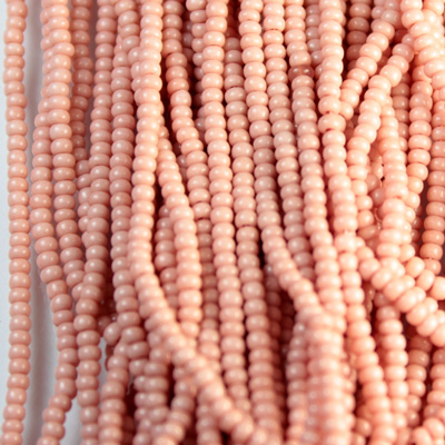 Preciosa Czech Glass Seed Bead - Round 11/0 TERRA DYED ROSE 07331