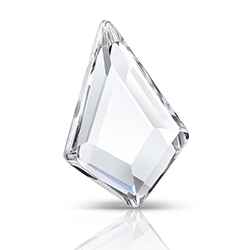 Preciosa Crystal Flat Back Fancy Stone - Kite 08.6x5.6MM CRYSTAL