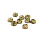 Gemstone Flat Back Flat Top Straight Side Stone - Round 05MM EPIDOTE