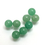 Gemstone 1-Hole Ball 08MM GREEN AVENTURINE