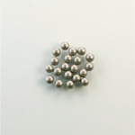 Czech Glass Pearl No-Hole Ball - 2MM LT BROWN 70418