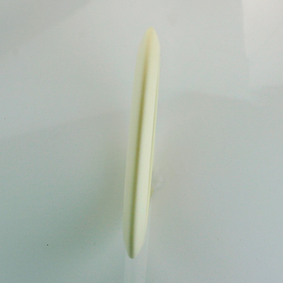 Acrylic Bangle - Knife Edge 8.5MM IVORY