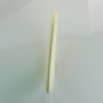 Acrylic Bangle - Knife Edge 8.5MM IVORY