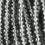 Preciosa Czech Glass Seed Bead - Round 08/0 BLACK DIAM 40010