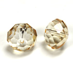 Chinese Cut Crystal Bead - Rondelle 09x12MM CHAMPAGNE