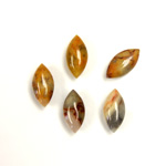 Gemstone Cabochon - Navette 12x6 MEXICAN CRAZY LACE