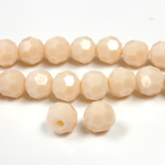 Chinese Cut Crystal Bead 32 Facet - Round 06MM ANGEL SKIN