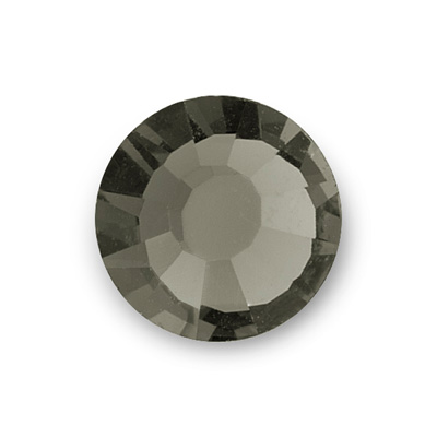 Asfour Crystal Flat Back Chaton Rose - 20SS BLACK DIAMOND