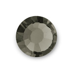 Asfour Crystal Flat Back Stone Hotfix Chaton Rose - 30SS BLACK DIAMOND