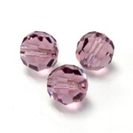 Preciosa Crystal Bead Regular Cut - Round 06MM LT AMETHYST