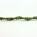 Gemstone Bead - Faceted Round 03MM TAIWAN JADE