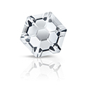 Preciosa Crystal Flat Back Fancy HOTFIX Stone MAXIMA - Hexagon 5.5MM CRYSTAL