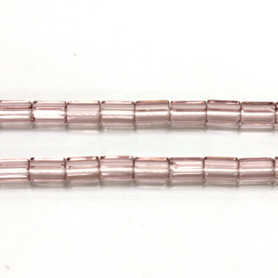 Czech Glass Fire Polished Bead - Atlas 06x4MM LT AMETHYST