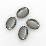 Gemstone Cabochon - Oval 14x10MM HEMATITE