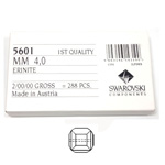 Swarovski Crystal Bead - Square 04MM ERINITE