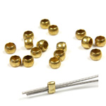 Brass Crimp Bead 03MM