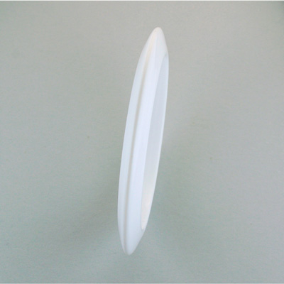 Acrylic Bangle - Knife Edge 8.5MM WHITE