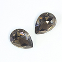 Asfour Crystal Point Back Fancy Stone - Pear 18x13MM HONEY