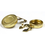 Brass Button Covers