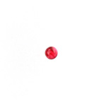 Glass Medium Dome Lampwork Cabochon - Round 05MM SWIRL RED (02958)