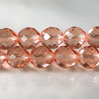 Czech Glass Fire Polish Bead - Round 12MM ROSALINE