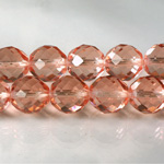 Czech Glass Fire Polish Bead - Round 12MM ROSALINE