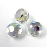 Preciosa Crystal Flat Back 3/4 Ball - Regular Cut 662 08MM CRYSTAL AB