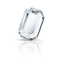 Preciosa Crystal Flat Back Fancy HOTFIX Stone MAXIMA - Octagon 06x04MM CRYSTAL