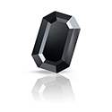 Preciosa Crystal Flat Back Fancy HOTFIX Stone MAXIMA - Octagon 06x04MM JET