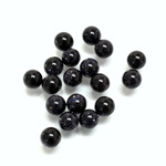 Man-made No-Hole Ball - 06MM BLUE GOLDSTONE