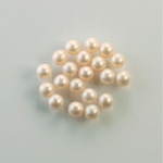 Czech Glass Pearl No-Hole Ball - 4MM LT ROSE 70424