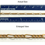 Brass Chain 2.25MM FIGARO