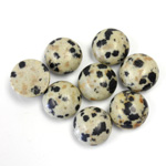 Gemstone Cabochon - Round 10MM DALMATION