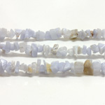Gemstone Bead - Baroque Chip BLUE LACE AGATE