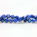 Gemstone Bead - Faceted Round 08MM LAPIS LAZULI