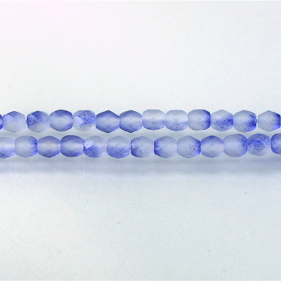 Czech Glass Fire Polish Bead - Round 04MM PURPLE 93961