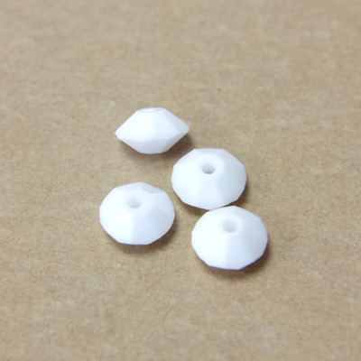 Swarovski Crystal Bead - Rondelle Spacer 05MM CHALKWHITE