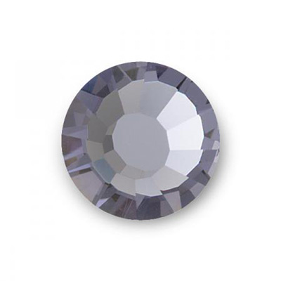 Asfour Crystal Flat Back Stone Hotfix Chaton Rose - 20SS TANZANITE