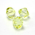 Preciosa Crystal Bead - Bicone 06MM MEDIUM YELLOW