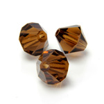 Preciosa Crystal Bead - Bicone 03MM SMOKE TOPAZ